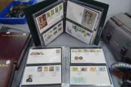 Two Albums of First Day Covers Including Royalty e