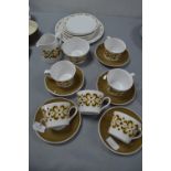 Vintage Tuscan Arabesque Part Tea Set