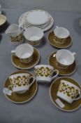 Vintage Tuscan Arabesque Part Tea Set