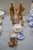 Pottery and Decorative Items (some damage)