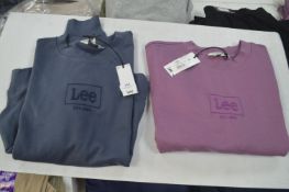 *2x Lee Sweatshirts Size: L