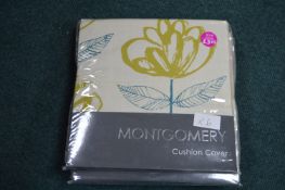 *Six Montgomery Linden Green Cushion Covers 17" x