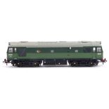 A Bachmann Branchline OO gauge Class 25/2 diesel locomotive, BR green, 32-411.