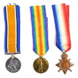 A Great War medal trio, awarded to 565 Sjt. John Goodwin Cowell 1/1st Royal Buckinghamshire Yeomanry