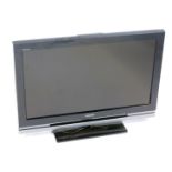 A Sony 32" colour television, model number KDL-32W4000, with remote.