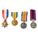 A Great War D.C.M. group of four, awarded to Sergeant J.Wreford, Monmouthshire Regiment, who was dec