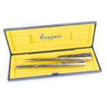 A cased set of Waterman Paris Iveco Ford Truck ball point pens, in presentation box.