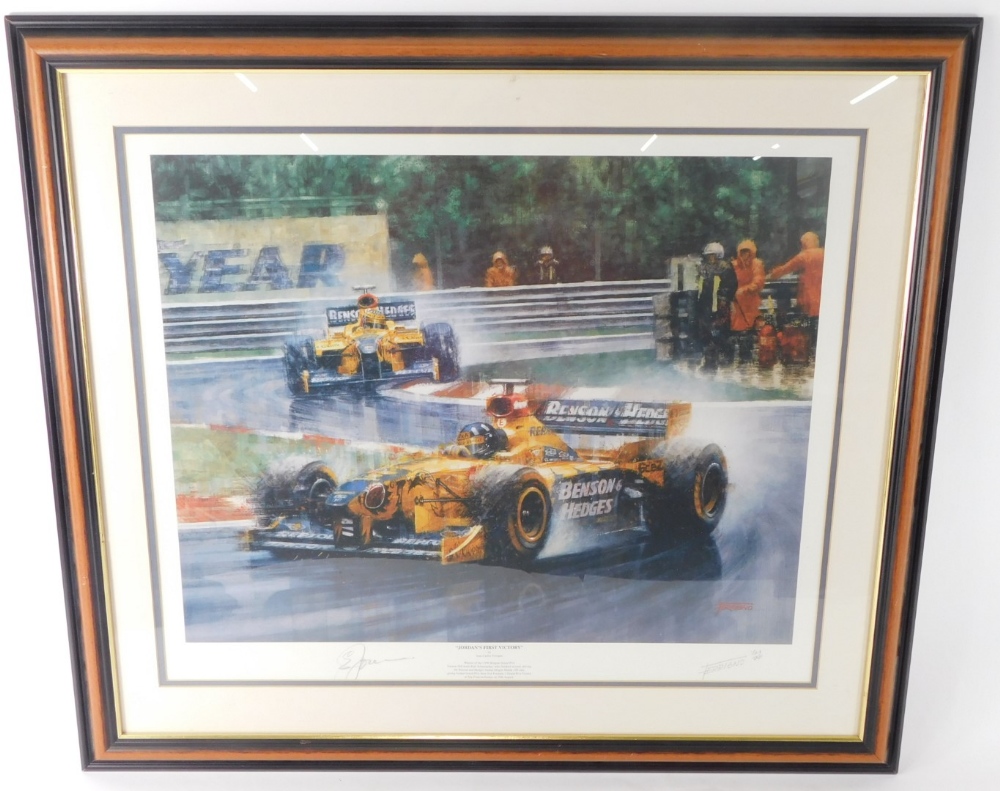 Juan Carlos Ferrigno (b. 1960). Jordan's First Victory, artist signed limited edition print number 7 - Image 2 of 4