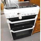 An Indesit gas cooker.