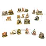 A group of Lilliput Lane, to include The Pig Sty, East Neuk, hanging ornaments, The Spinney, The Toy