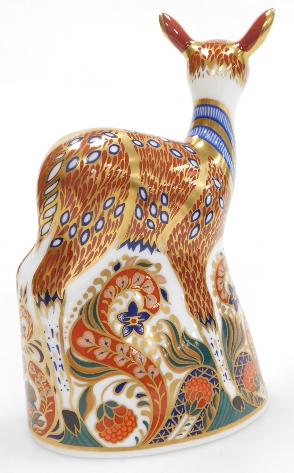 A Royal Crown Derby porcelain Fawn paperweight, an exclusive for the Royal Crown Derby Collectors Gu - Image 2 of 3