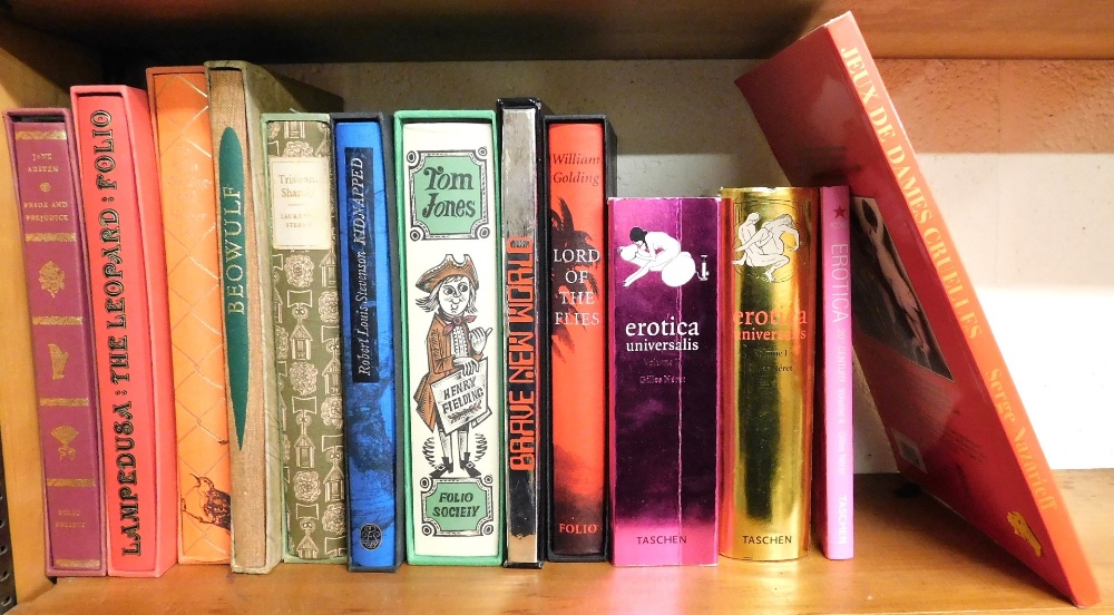 Folio Society. Works to include Tom Jones, Lord of the Flies, To Kill a Mockingbird, Beowulf, other