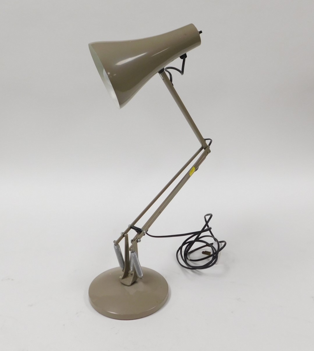 An Anglepoise mocha coloured desk lamp. - Image 2 of 2