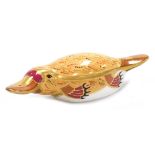 A Royal Crown Derby porcelain Duck Billed Platypus paperweight, from the Australian Collection, gold