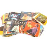 A group of Elvis Presley records, to include mainly published by RCA and Rotor to include Burning Lo