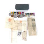 A WWI, WWII and other single recipient medal group, comprising WWI Campaign and Victory medals, each