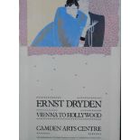 After Dryden. Box Top Design, Vienna to Hollywood, Camden Arts Centre poster, 75cm x 50cm.