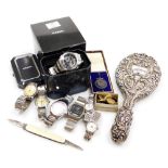 Gentleman's and lady's dress wristwatches, including Empire, Yeoman, Seiko and Casio, gentleman's st