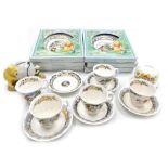 A group of Royal Doulton Winnie The Pooh Collection china, comprising five teacups and saucers, six
