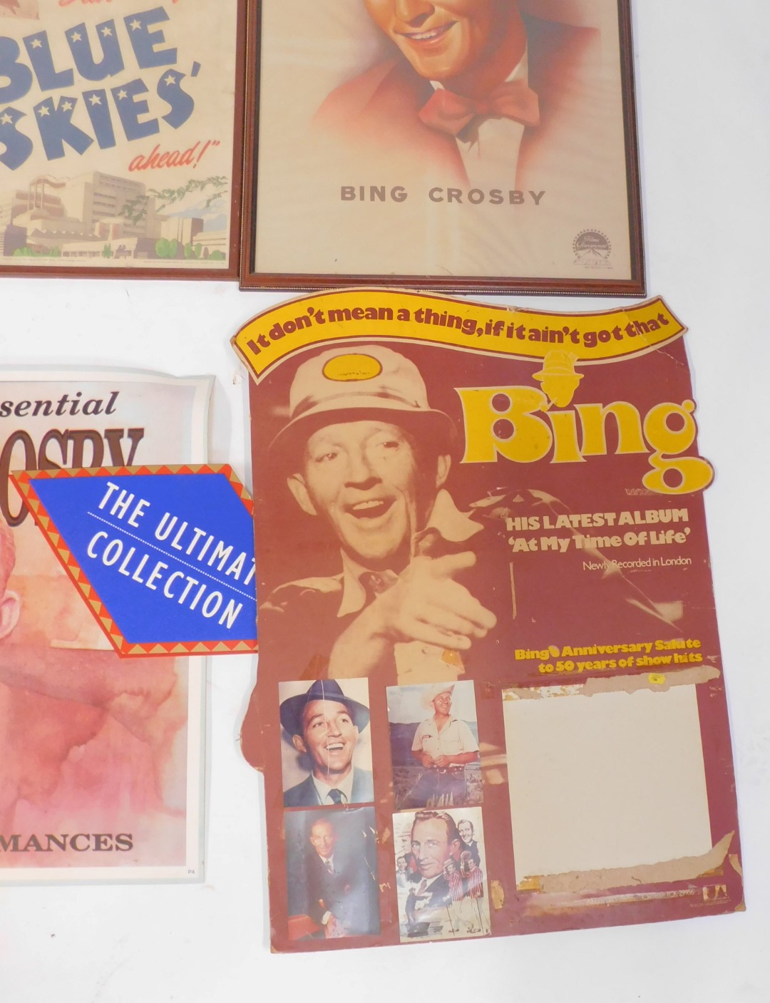 A collection of Bing Crosby posters, to include advertising 'Keep on Saving We've Great Things to do - Image 3 of 6