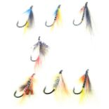 A set of salmon flies, presented in picture form by Mr D Dearman and Mr M J Nickels by Stowe Fly Fis