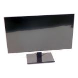 A Philips 42" flat screen television, model 43PUS7855-12, serial no FZ3A2125019082, on stand.