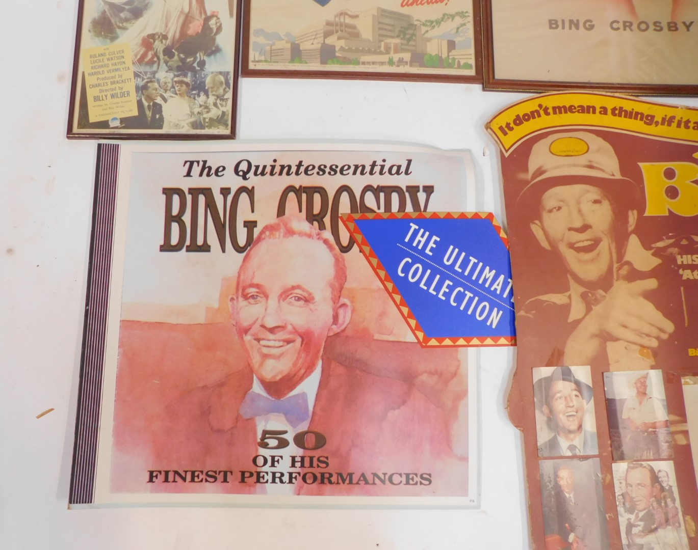 A collection of Bing Crosby posters, to include advertising 'Keep on Saving We've Great Things to do - Image 2 of 6