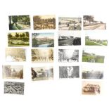 Various 20thC Lincolnshire Lincoln City postcards, Oriental Lake, Alderman's Walk, various Royal Agr