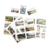 Various 20thC Cleethorpes postcards, church, The Old Cliffs, Bowling Green, Pier and Approach, Pier