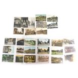 Various 20thC Lincoln city postcards, Roman Catholic Church, Baldry Lincoln Fair, Easter 1908 Fair,