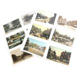 Various 20thC Gainsborough Lincolnshire postcards, Water Tower, Lea Road, other street scenes, Spita