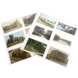 Various 20thC Gainsborough postcards, S. S. Scarborough on the Trent., other river Trent, Old Hall,