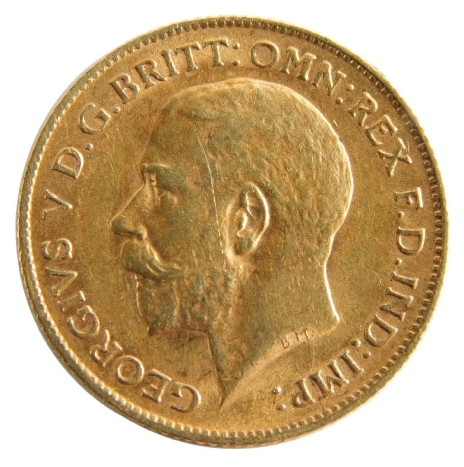 A George V gold half sovereign, 1911. - Image 2 of 2