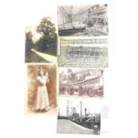 Various 20thC Gainsborough Lincolnshire postcards, Chamberlain Address England Expects Every Foreign