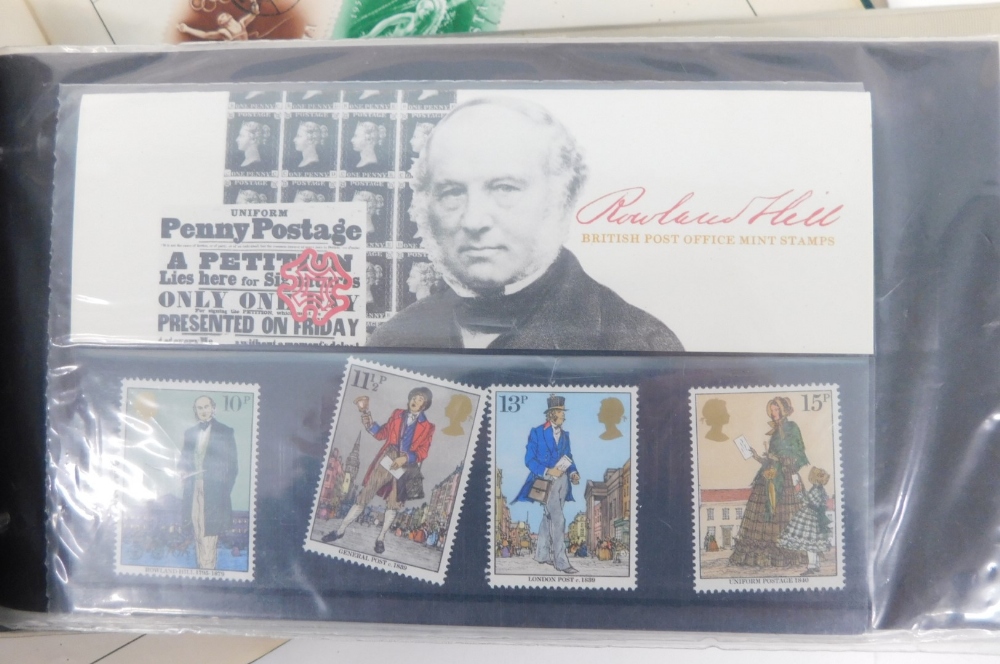 Various first day cover stamps etc, an album of first day covers Sir Charles Darwin and others, vari - Image 4 of 5