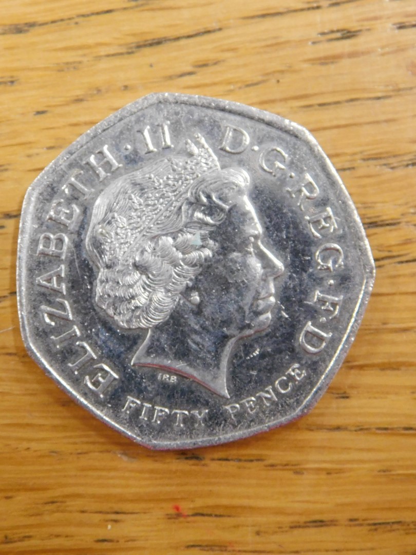 A 1759-2009 Kew Gardens fifty pence coin. - Image 2 of 2