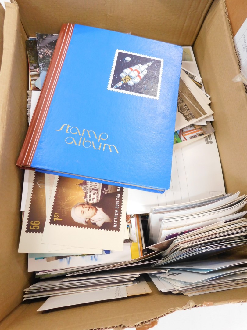 Various postcards, a large quantity of collectors postcards, special agent album containing a quanti - Image 5 of 5