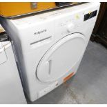 A Hotpoint tumble dryer.