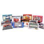 A group of diecast cars, to include Corgi Metrobus Northern Superliner, Corgi The Yorkshire Rider Se