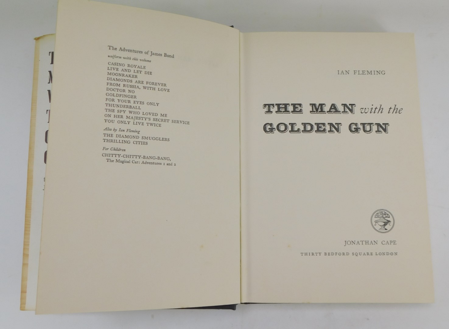 Fleming (Ian). The Man with The Golden Gun, with dust jacket, first edition, published by Cape, 1965 - Image 2 of 2