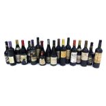 A collection of wine and alcohol, to include Domaine Bailbe 2001, Martinez Bujanda, Arco Del Castill