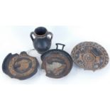 Four various Attic style vessels. (AF) (4)