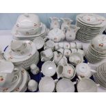 A comprehensive Villeroy & Boch Heinrich Cherry pattern part service, to include coffee pot, 28cm hi