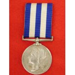 A Victorian 1882 Egypt medal, marked GORPLH BENNETT 4th COY 2ND BATT G HEN GUS in glazed case, the c