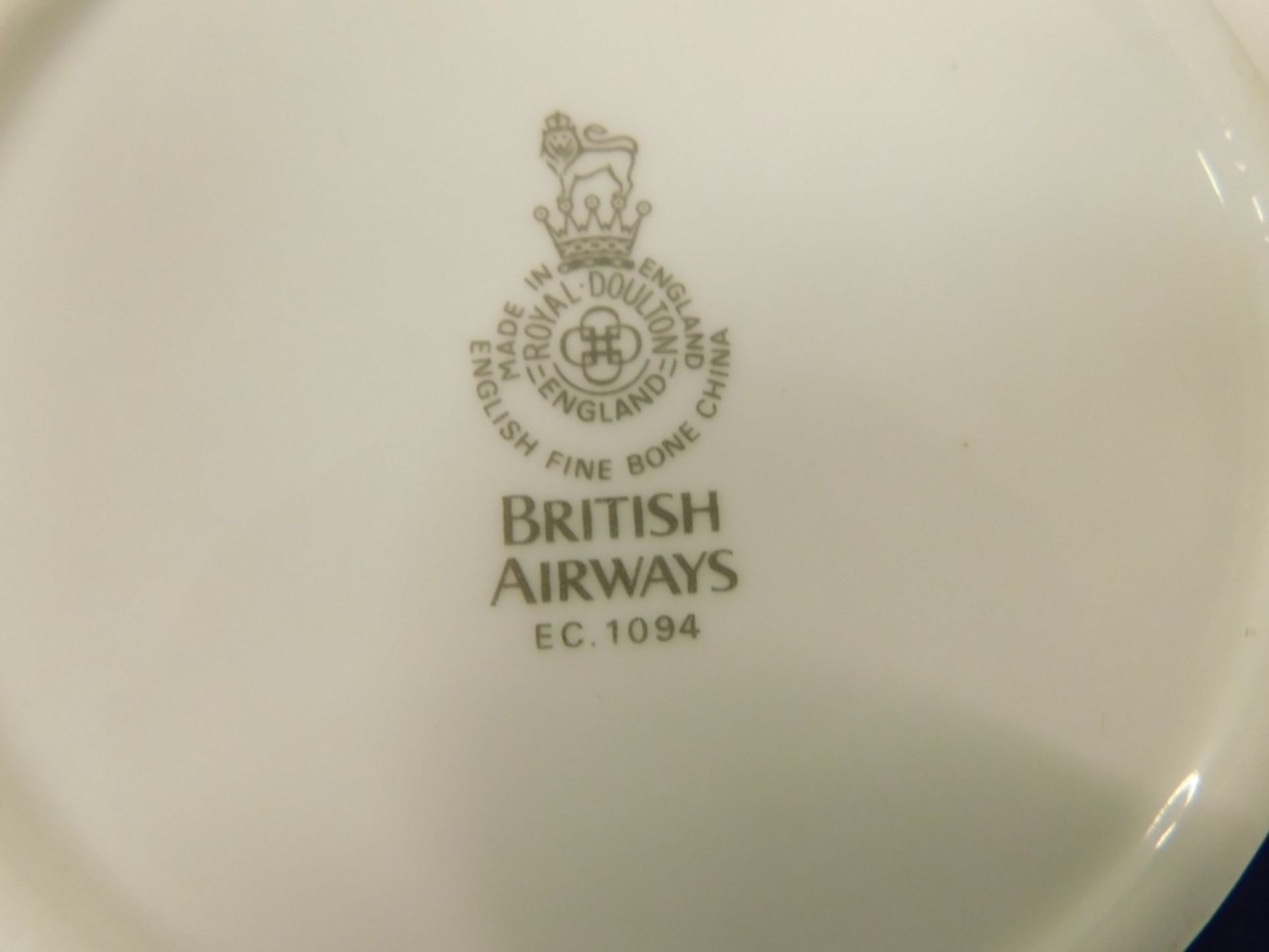 A comprehensive Royal Doulton British Airways used part service, to include coffee cups, 10cm high, - Image 2 of 2