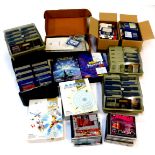 Commodore Amiga floppy discs, external CD ROM, and other CD ROMs. (1 box)