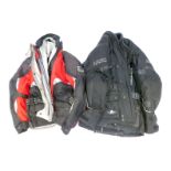 Two motorcycle jackets. (2)