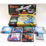 A Super Nintendo Entertainment System, with Super Mario All Stars, boxed, Super Nes Nintendo Scope 6