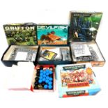 Warhammer 40,000, including The Starter Battle Set, Griffin Imperial Griffin tank, Devil Fish APC, p