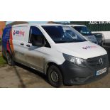 A 2015 Mercedes-Benz Vito van, LONG DIESEL - 114CDI BlueTec, 2100cc, white, manual, registration nu